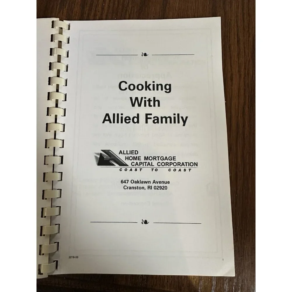 Our Best Recipes Cooking‎ With Allied Family Cranston, Rhode Island